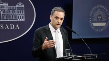 Manuel Adorni, habló sobre los aumentos de tarifas. Foto Télam.