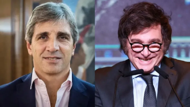 Luis Caputo, ministro de Economía de Javier Milei. 