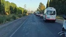 Imagen de Choque en Ruta 7 en El Chañar: los petroleros están bien