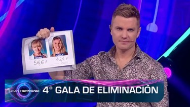 Gran Hermano tuvo su cuarta Gala de Eliminación, con la salida de la primera mujer.-