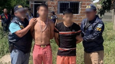 La imagen de las detenciones que divulgó Patricia Bullrich en su cuenta de X. 