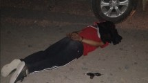 Imagen de Persiguieron y detuvieron a un hombre que llevaba un arma de fabricación casera