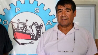 Julio Cullumilla era el secretario general del Sindicato de Obreros Portuarios de San Antonio Oeste (Sopsao)