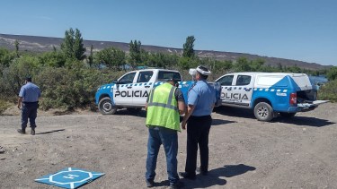 Finalizó el décimo día de búsqueda del pescador perdido en Piedra del Águila 