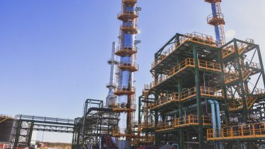 La refinería busca cuadruplicar su capacidad de refinación. Foto: gentileza. 