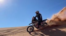 Imagen de Santiago Rostan cumple con su misión en la temida Etapa Maratón del Rally Dakar