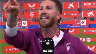 Sergio Ramos explotó de furia contra un hincha que lo insultó.