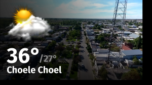 Clima de hoy, sábado 27 de enero de 2024, para la ciudad de Choele Choel