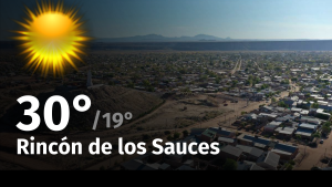 Clima de hoy, sábado 6 de enero de 2024, para la ciudad de Rincón de los Sauces