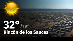 Clima de hoy, domingo 7 de enero de 2024, para la ciudad de Rincón de los Sauces