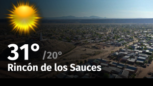 Clima de hoy, jueves 18 de enero de 2024, para la ciudad de Rincón de los Sauces