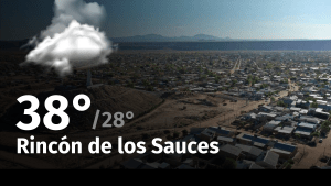 Clima de hoy, viernes 26 de enero de 2024, para la ciudad de Rincón de los Sauces