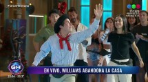 Imagen de El gaucho Williams preocupó a todos por su reacción, antes de irse de Gran Hermano