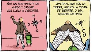 «Puntos cardinales de mí», la nueva tira de Chelo Candia en el Voy