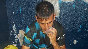 David Boquín, jugador de Deportivo Rincón. (Foto: Gentileza)