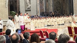 Papa Francisco proclamó a Mama Antula como primera santa argentina: Milei estuvo presente