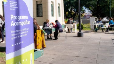 El programa Acompañar se mantiene activo.-