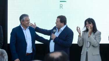Los gobernadores Weretilneck y Figueroa comparten el reclamo de participación de ambas provincias en las próximas concesiones hidroeléctricas. Foto Archivo.