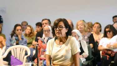 La senadora Silvia Sapag describió Neuquén en dictadura en 1977 y 1978 (foto Cecilia Maletti)