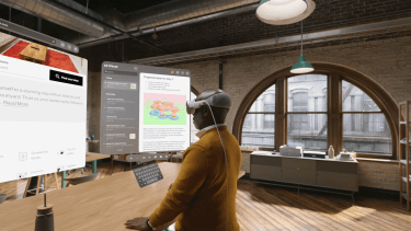 Las Vision Pro son consideradas el primer producto de “computación espacial” y permiten una “experiencia inmersiva”. 