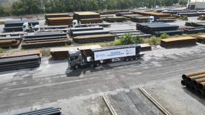 Reversión del Gasoducto Norte: inició el traslado de los primeros caños a Córdoba