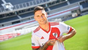 Las primeras imágenes de Sant&#8217;anna y Villagra con la camiseta de River: qué número usará cada uno