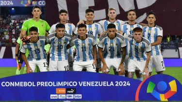 Argentina se medirá esta tarde con Paraguay por el Preolímpico Sub 23.