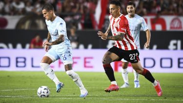 Racing no tuvo un buen partido pero rescató un punto con Estudiantes en La Plata. (Foto: @RacingClub)