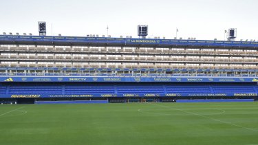 Además del resembrado del campo de juego, se están terminado varias obras en la Bombonera.