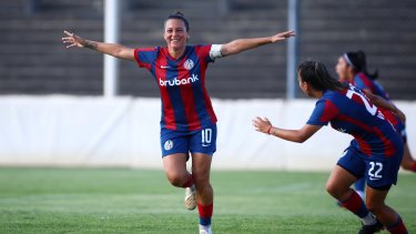 Eliana Medina descontó para San Lorenzo.