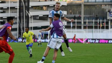 Luciano Gondou le dio la victoria y la clasificación a la Argentina a los Juegos Olímpicos.