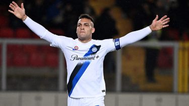 Lautaro Martínez batió un nuevo récord con el Inter en la Serie A.