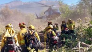 Incendio en Los Alerces: se mantendrán los sobrevuelos para monitoreo de puntos calientes