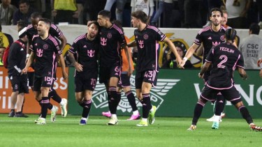 Lionel Messi marcó 13 goles con la camiseta del Inter Miami.