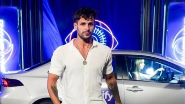 Joel abandonó anoche la Casa de Gran Hermano.-