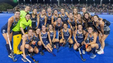 El seleccionado argentino de hockey femenino debuta en una nueva ventana de la Pro League. Foto: X@ArgFieldHockey.
