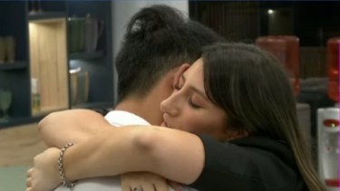 Martín Ku recibió la visita de Marisol en Gran Hermano.-