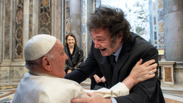 Benjamín Solari Parravicini predijo el encuentro entre Javier Milei y el Papa Francisco. 