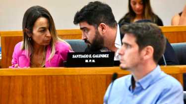 El MPN consigiuió sobre tablas, el voto mayoritario para el pago trimestral de las tasas, ajustadas según ipc (foto Matías Subat)