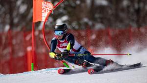 Nicolás Quintero, la joya del esquí alpino de San Martín de los Andes que brilla en la nieve
