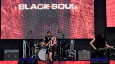 Black Soul, es una de las cinco bandas ganadoras del Pre Confluencia. Foto: Cecilia Maletti. 