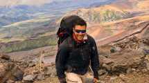 Imagen de 63 días en la cumbre del Aconcagua: el neuquino que quiere batir un récord mundial 