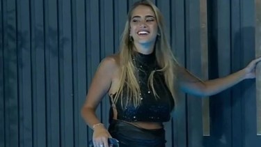 Sabrina se despidió este domingo de la Casa de Gran Hermano.-