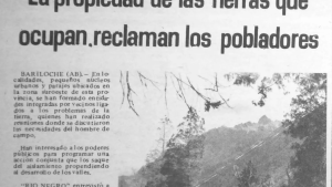 Diario RIO NEGRO &#8211; Lo que publicamos: Tierras para El Manso