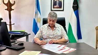Ministra de Educación de Río Negro, Patricia Campos. 