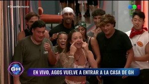 Así volvió Agostina a la casa de Gran Hermano: jugadores impactados y picante chicana a Furia