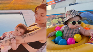 Cazzu y Christian Nodal mostraron por primera vez a su bebé Inti: Las enternecedoras fotos