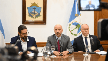 La conferencia inició minutos después de las 10 (Foto: Florencia Salto)

