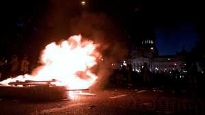 Jorge Macri dijo que arreglar los destrozos afuera del Congreso costará $107 millones
