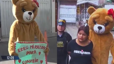 "¡Si te quiere, no te deja delinquir!" Escribió la Polícia Nacional de Perú en su cuenta de Twitter.